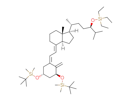 ((1R,3S,Z)-5-((E)-2-((1R,7aR)-7a-methyl-1((2R,5R)-6-methyl-5-(triethylsilyloxy)heptan-2-yl)dihydro-1H-inden-4(2H,5H,6H,7H,7aH)-ylidene)ethylidene)-4-methylenecyclohexane-1,3-diyl)bis(oxy)bis(tert-butyldimethylsilane)
