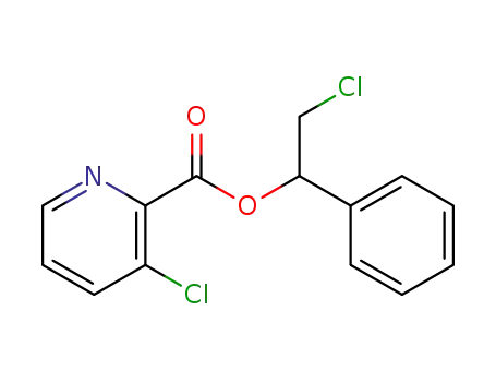 2-chloro-1-phenylethyl 3-chloropicolinate
