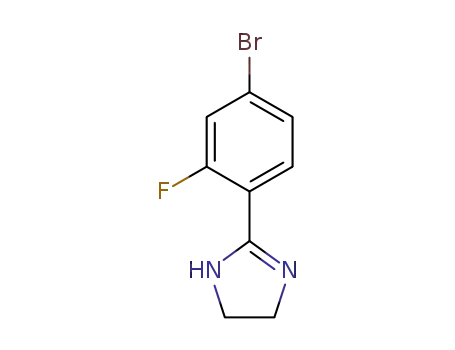2-(4-bromo-2-fluorophenyl)-4,5-dihydro-1H-imidazole