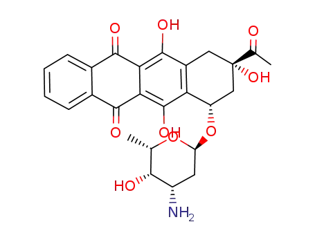 Molecular Structure of 58957-92-9 (Idarubicin)