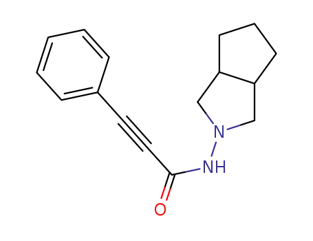 N-(hexahydrocyclopenta[c]pyrrol-2(1H)-yl)-3-phenylpropiolamide