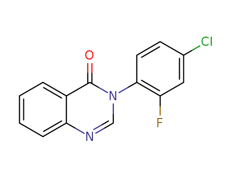 3-(4-chloro-2-fluorophenyl)quinazolin-4(3H)-one