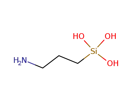 Molecular Structure of 58160-99-9 (3-Aminopropylsilanetriol)