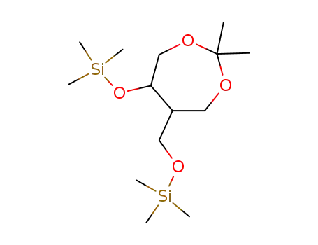 2,2-Dimethyl-5-trimethylsilanyloxy-6-trimethylsilanyloxymethyl-[1,3]dioxepane