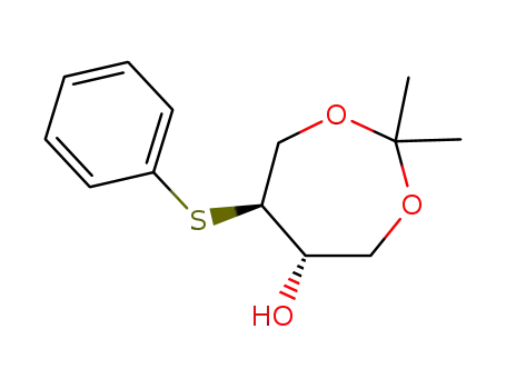 (2R*,3R*)-1,4-di-O-isopropylidene-3-phenylthio-1,2,4-butanetriol