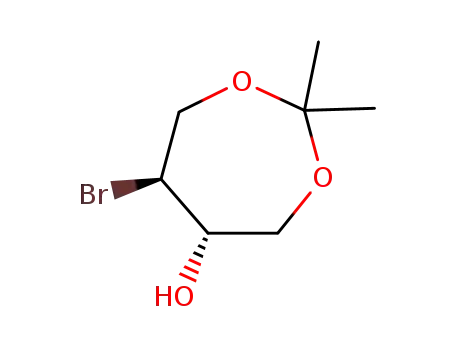 (5S,6S)-6-Bromo-2,2-dimethyl-[1,3]dioxepan-5-ol