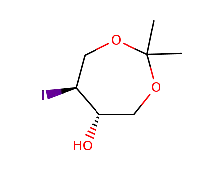 (5S,6S)-6-Iodo-2,2-dimethyl-[1,3]dioxepan-5-ol