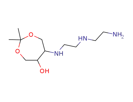 6-[2-(2-Amino-ethylamino)-ethylamino]-2,2-dimethyl-[1,3]dioxepan-5-ol