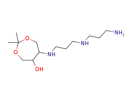 6-[3-(3-Amino-propylamino)-propylamino]-2,2-dimethyl-[1,3]dioxepan-5-ol