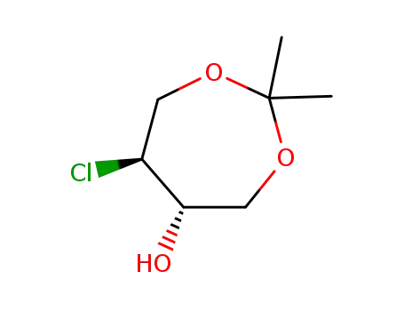 (5S,6S)-6-Chloro-2,2-dimethyl-[1,3]dioxepan-5-ol