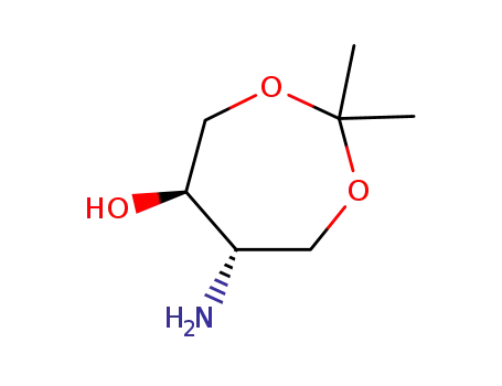 trans-2,2-Dimethyl-6-hydroxy-5-amino-1,3-dioxepane