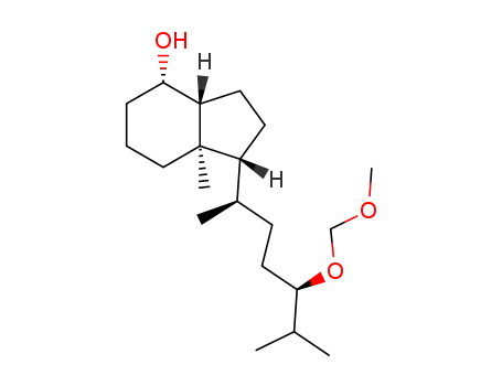 De-A,B-(24R)-8β-hydroxy-cholestan-24-ol methoxymethyl ether