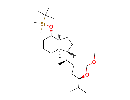 De-A,B-(24R)-8β-[(tert-butyldimethylsilyl)oxy]-cholestan-24-ol methoxymethyl ether
