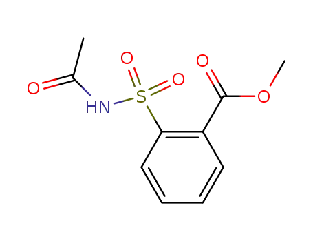 methyl 2-(N-acetylsulfamoyl)benzoate