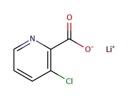 lithium; 3-chloro-pyridine-2-carboxylate