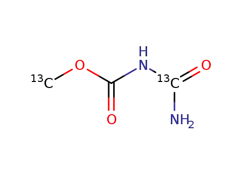[13C]2(urea,methoxy) methoxycarbonyl urea