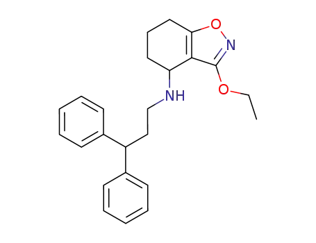 (RS)-4-N-(3,3-diphenylprop-1-yl)amino-3-ethoxy-4,5,6,7-tetrahydrobenzo[d]isoxazole