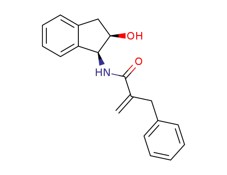 2-benzyl-N-[(1S,2R)-2-hydroxy-indan-1-yl]acrylamide