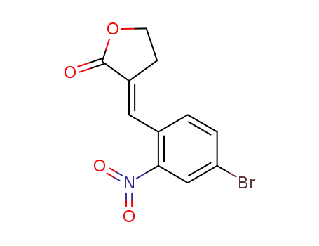 3-[1-(4-Bromo-2-nitro-phenyl)-meth-(E)-ylidene]-dihydro-furan-2-one
