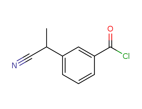 3-(1-cyanoethyl)benzoyl chloride