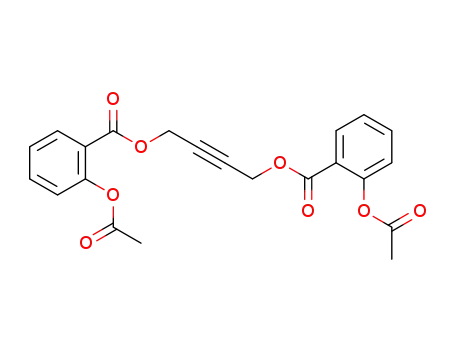 (but-2-yne-1,4-diyl)bis(2-acetoxybenzoate)