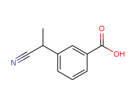 m-(1-Cyanoethyl)benzoic acid