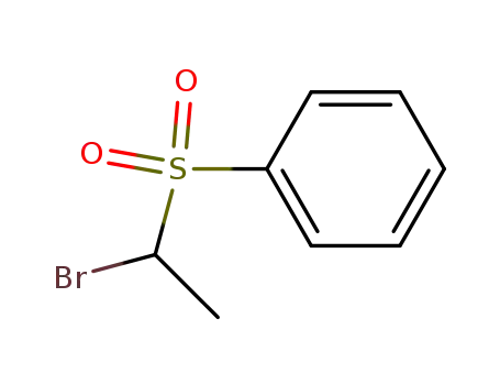 Molecular Structure of 38009-93-7 (Benzene, [(1-bromoethyl)sulfonyl]-)