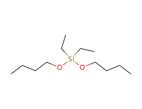 Molecular Structure of 18127-33-8 (Silane, dibutoxydiethyl-)