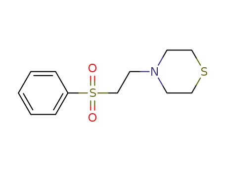 4-[2-(phenylsulfonyl)ethyl]thiomorpholine