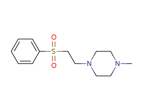 1-methyl-4-[2-(phenylsulfonyl)ethyl]piperazine