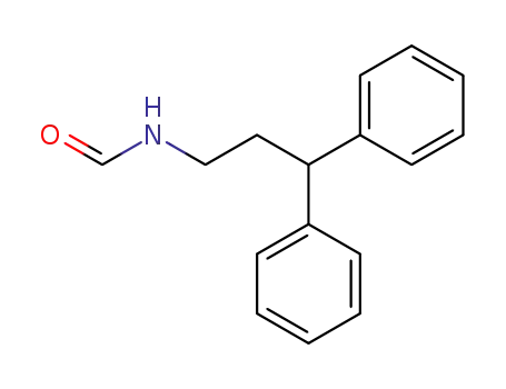 Molecular Structure of 41346-83-2 (Formamide, N-(3,3-diphenylpropyl)-)