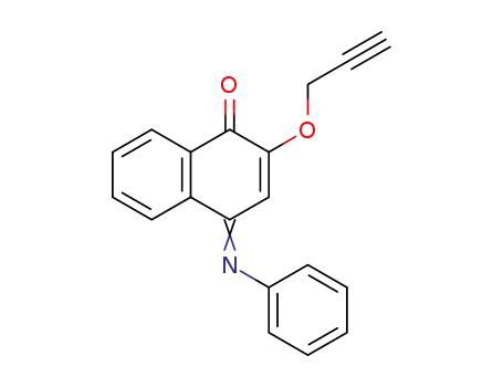 4-phenylimino-2-(prop-2-ynyloxy)naphthalen-1(4H)-one
