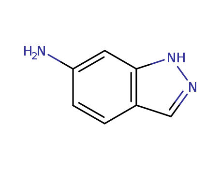 6967-12-0,6-Aminoindazole,4-25-00-02522 (Beilstein Handbook Reference);1H-Indazol-6-amine;Indazol-6-ylamine;5-bromo-N-[2-(1-bromonaphthalen-2-yl)oxyacetyl]furan-2-carbohydrazide;