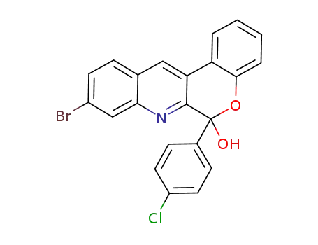 9-bromo-6-(4-chlorophenyl)-6H-chromeno[3,4-b]quinolin-6-ol