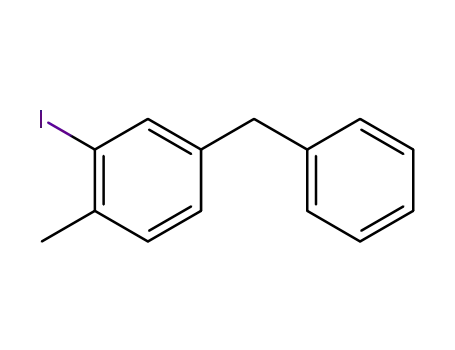 4-benzyl-2-iodo-1-methylbenzene