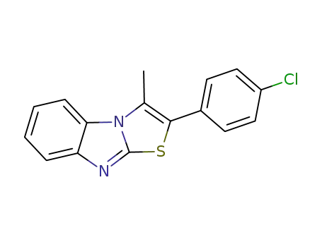 2-(4-chlorophenyl)-3-methylbenzo[4,5]imidazo[2,1-b]thiazole
