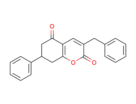 3-benzyl-7-phenyl-7,8-dihydro-2H-chromene-2,5(6H)-dione