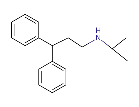 Molecular Structure of 159149-65-2 (N-isopropyl-3,3-diphenylpropan-1-amine)