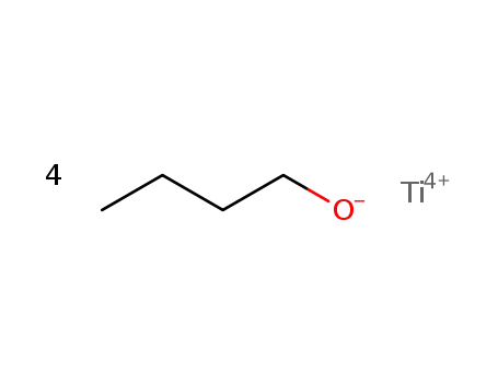 Molecular Structure of 5593-70-4 (1-Butanol, titanium(4+)salt (4:1))