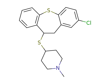 4-(2-chloro-10,11-dihydrodibenzothiepin-10-ylthio)-1-methylpiperidine