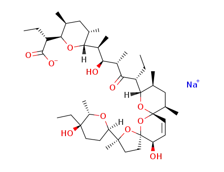 Molecular Structure of 58331-17-2 (Narasin)