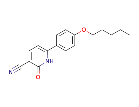2-Oxo-6-(4-pentyloxy-phenyl)-1,2-dihydro-pyridine-3-carbonitrile