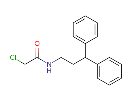 2-chloro-N-(3,3-diphenylpropyl)acetamide