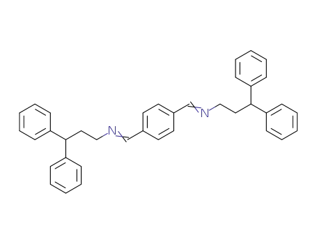 N,N'-Bis-3,3-diphenylpropyl-p-phenylendimethanimin