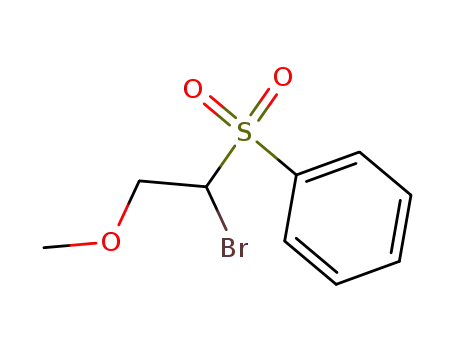 (1-Bromo-2-methoxy-ethanesulfonyl)-benzene