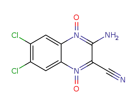 3-amino-6,7-dichloro-2-quinoxalinecarbonitrile 1,4-di-N-oxide