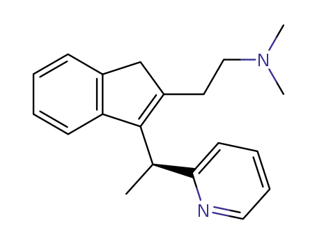 Molecular Structure of 121367-05-3 ((S)-(+)-DIMETHINDENE MALEATE)