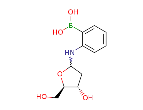 [2-[N-(deoxy-D-ribofuranosyl)amino]phenyl]boronic acid