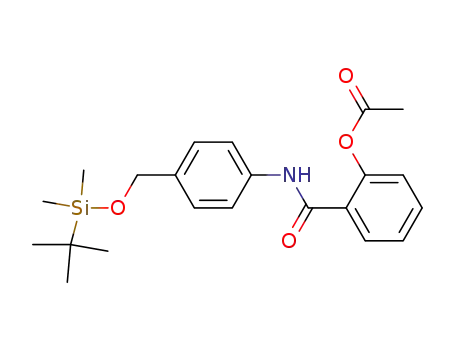 acetic acid 2-[4-(tert-butyl-dimethyl-silanyloxymethyl)-phenylcarbamoyl]-phenyl ester