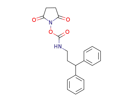 N-3,3-diphenylpropyl-O-succinimidyl carbamate